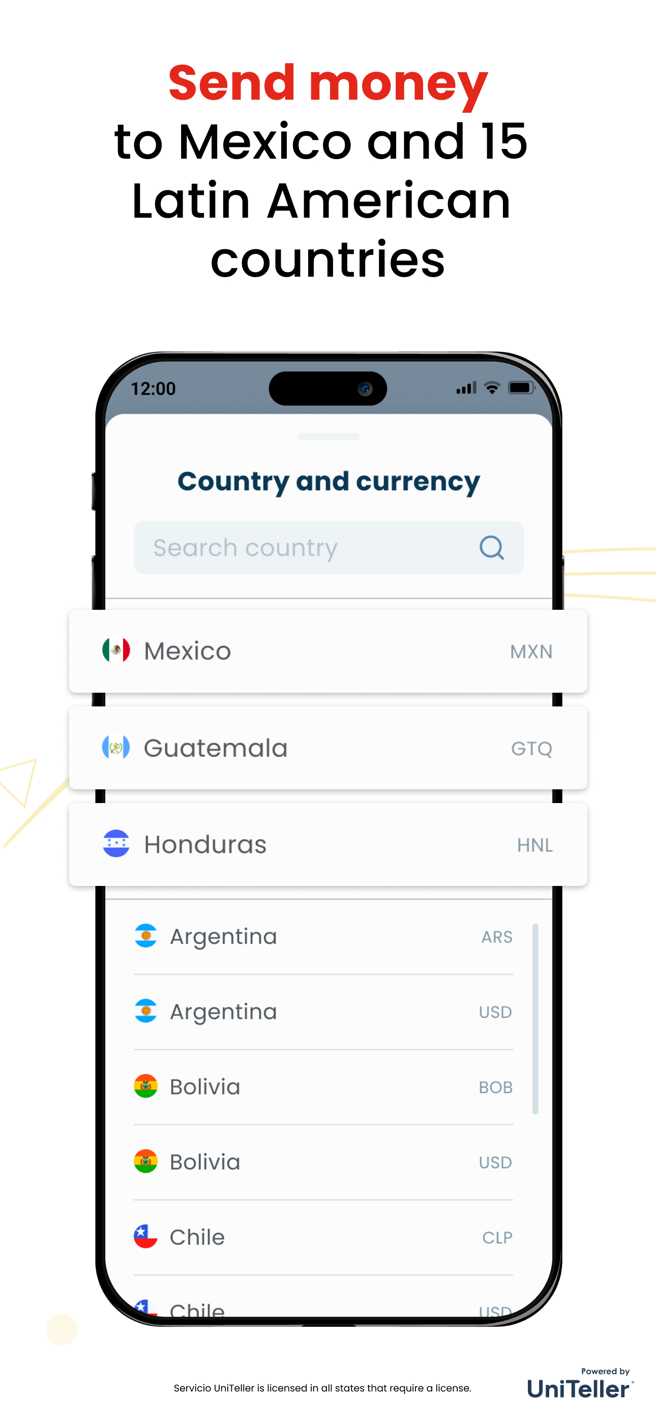 Elektra Go: Money Transfer
