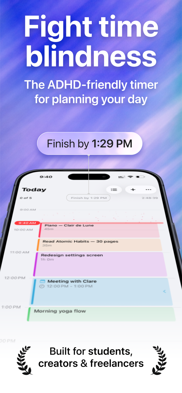 MetaTimer Timeboxing for ADHD
