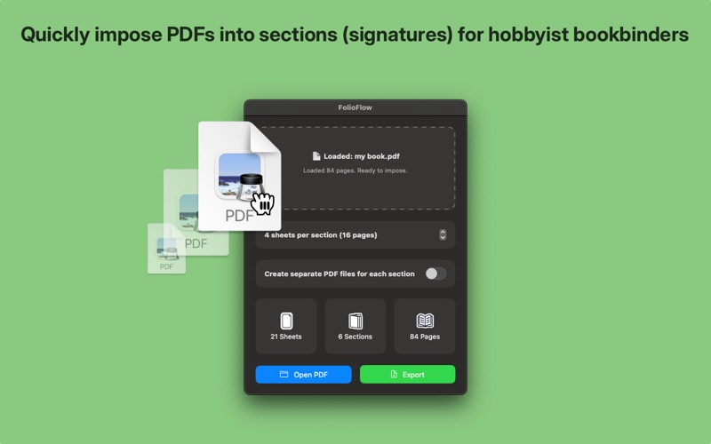 FolioFlow app screenshot