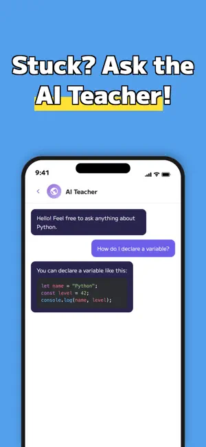 Python Quiz - Learn with AI screenshot 3
