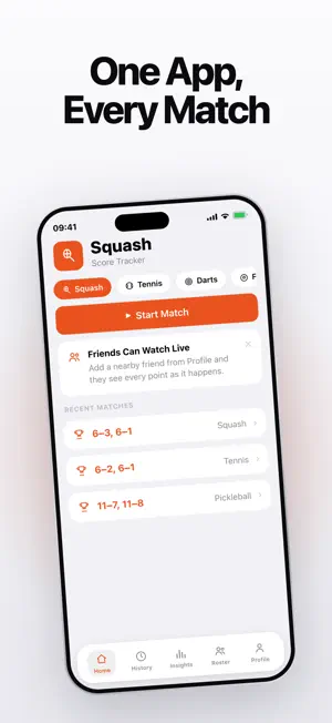 Squash Court Scoreboard screenshot 2