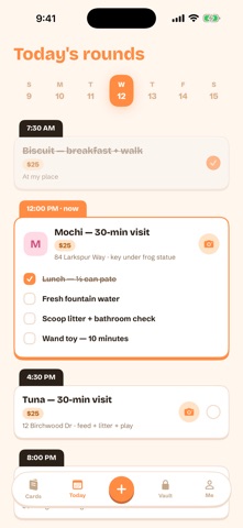 Pawdex – Pet Sitter Organizer app screenshot 2