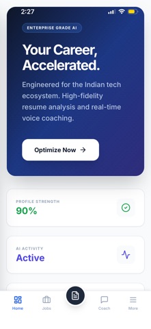 Vrittera – AI Career Coach screenshot