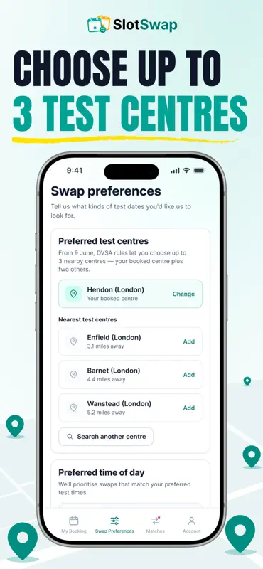 SlotSwap: UK Driving Test Swap screenshot 3 of 4