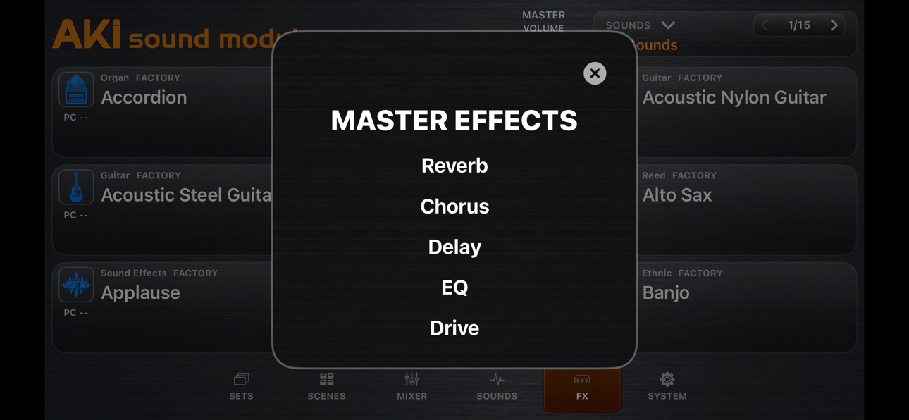 Screenshot 8 of AKI Sound Module