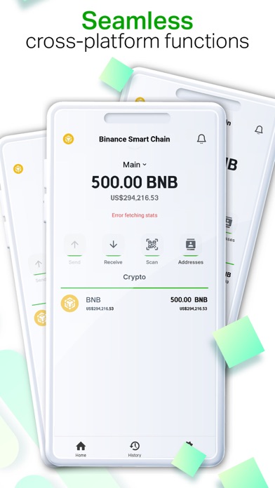 BTI Wallet Screenshot
