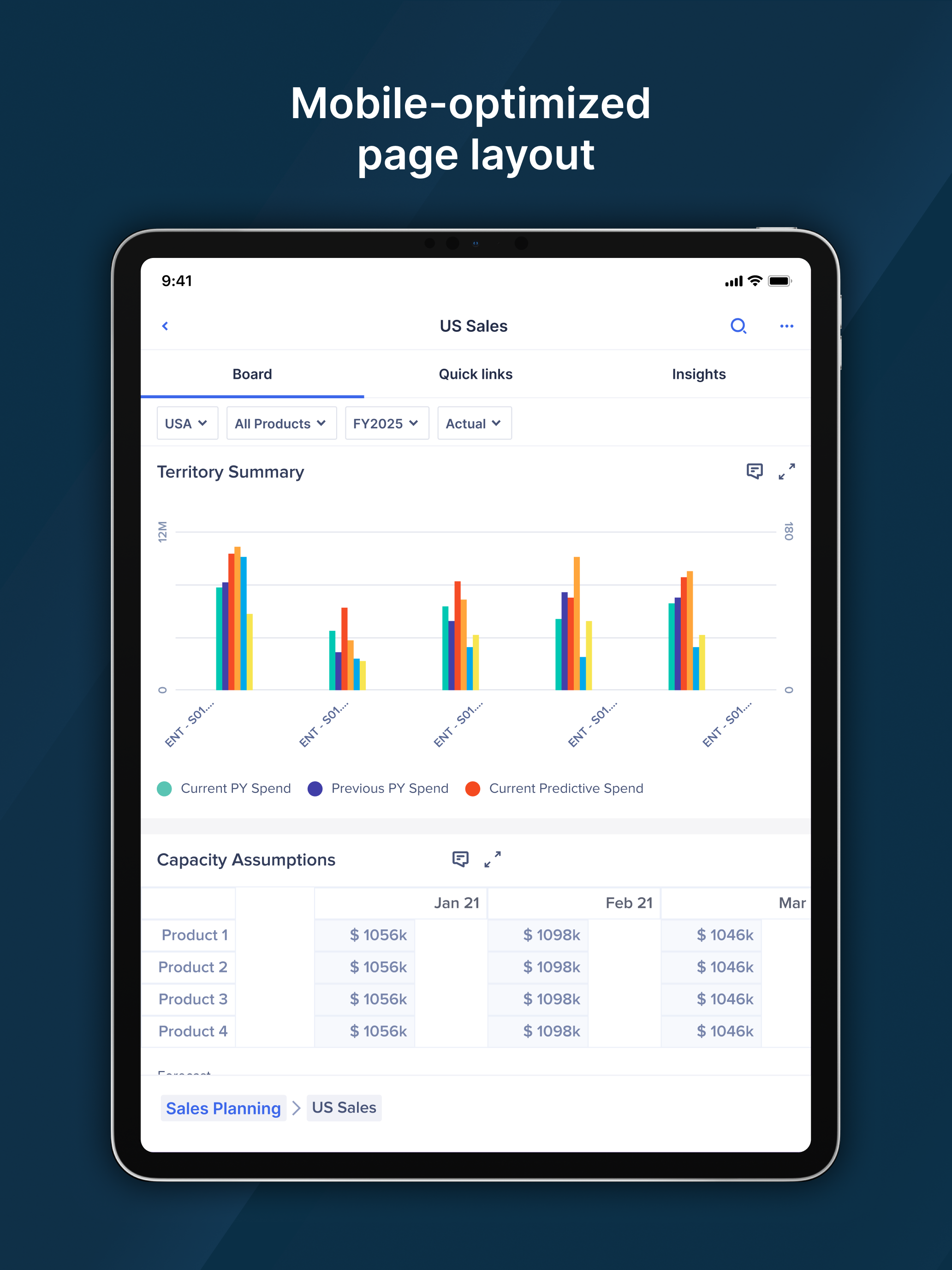 Anaplan screenshot 7