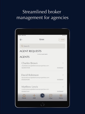 Omniyat Partners iPad screenshot