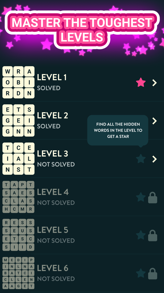 #4. WordBrain: classic word puzzle (iOS) By: MAG Interactive