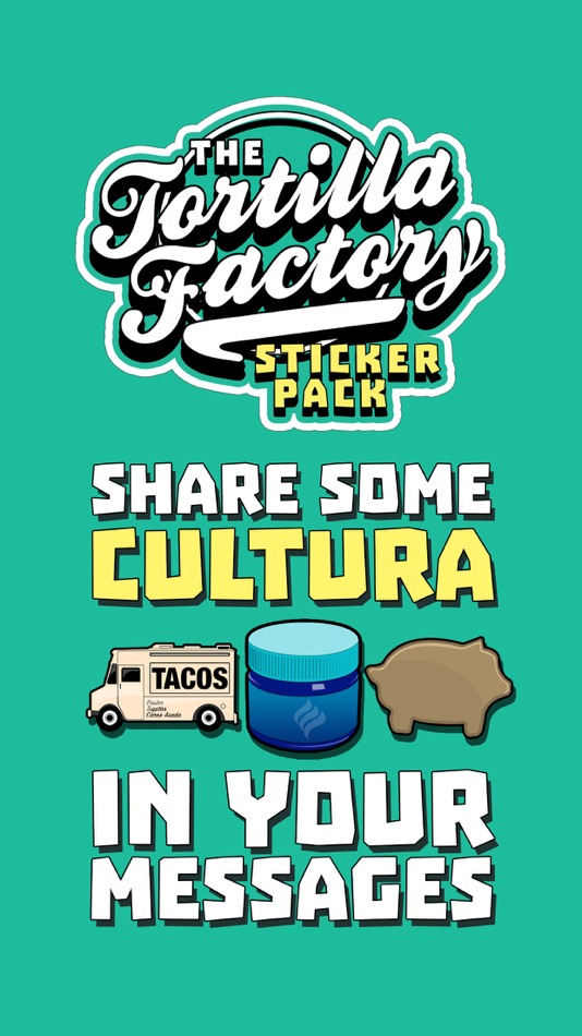 #1. Tortilla Factory Sticker Pack (iOS) 由: The Tortilla Factory LLC