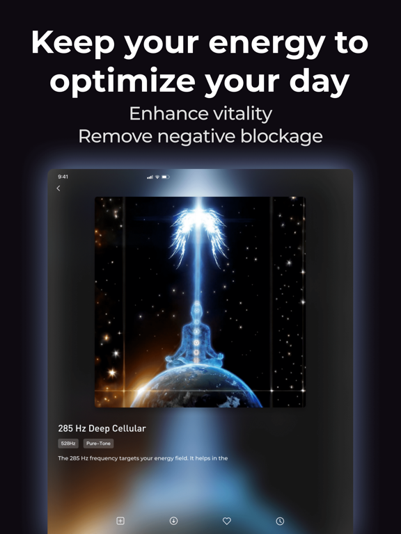 Frequency: Healing Sounds iPad screenshot 5 - Health & Fitness app