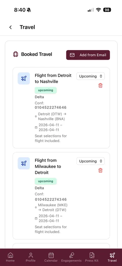 The Admin Pocket Planner screenshot 3