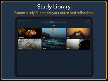 Bible Tracker: Faith & Joy iPad screenshot