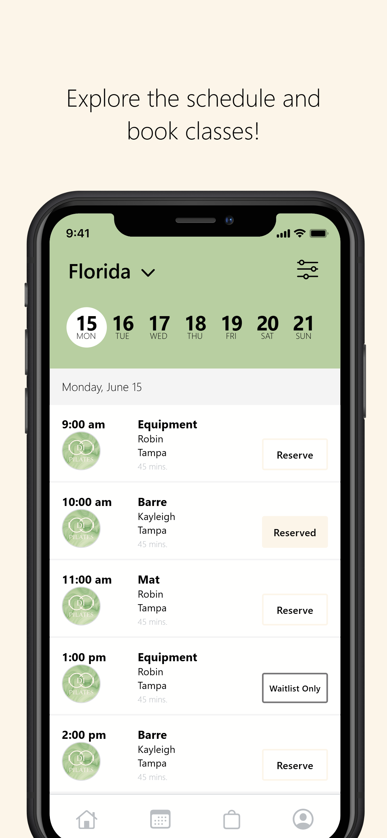 DI Pilates App screenshot 3