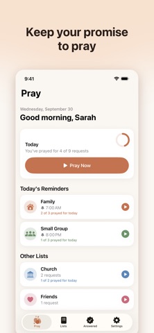 Praying Now screenshot 1
