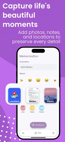 MemoriesBox Sevgili Anı Kutusu iPhone Ekran Görüntüsü 3