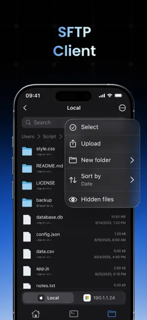 Termify - AI SSH Terminal iPhone screenshot 5