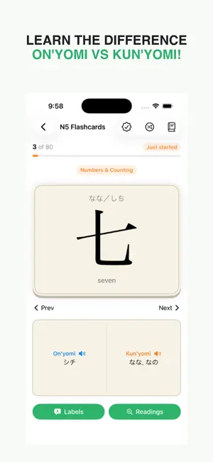 Baul: Daily Kanji screenshot 2