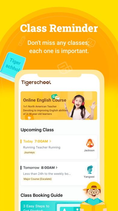 Tigerschool英语-北美外教真人一对一 Screenshot
