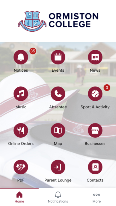 Ormiston College Screenshot