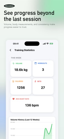 Neiro Fit: Workout Tracker iPhone screenshot