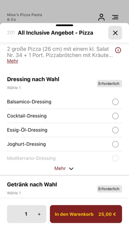 Nina's Pizza Pasta & Co screenshot-3