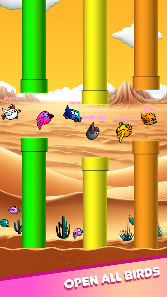 #5. Fun Birds: Run Games (iOS) Podle: Eugene Mikhalevskiy