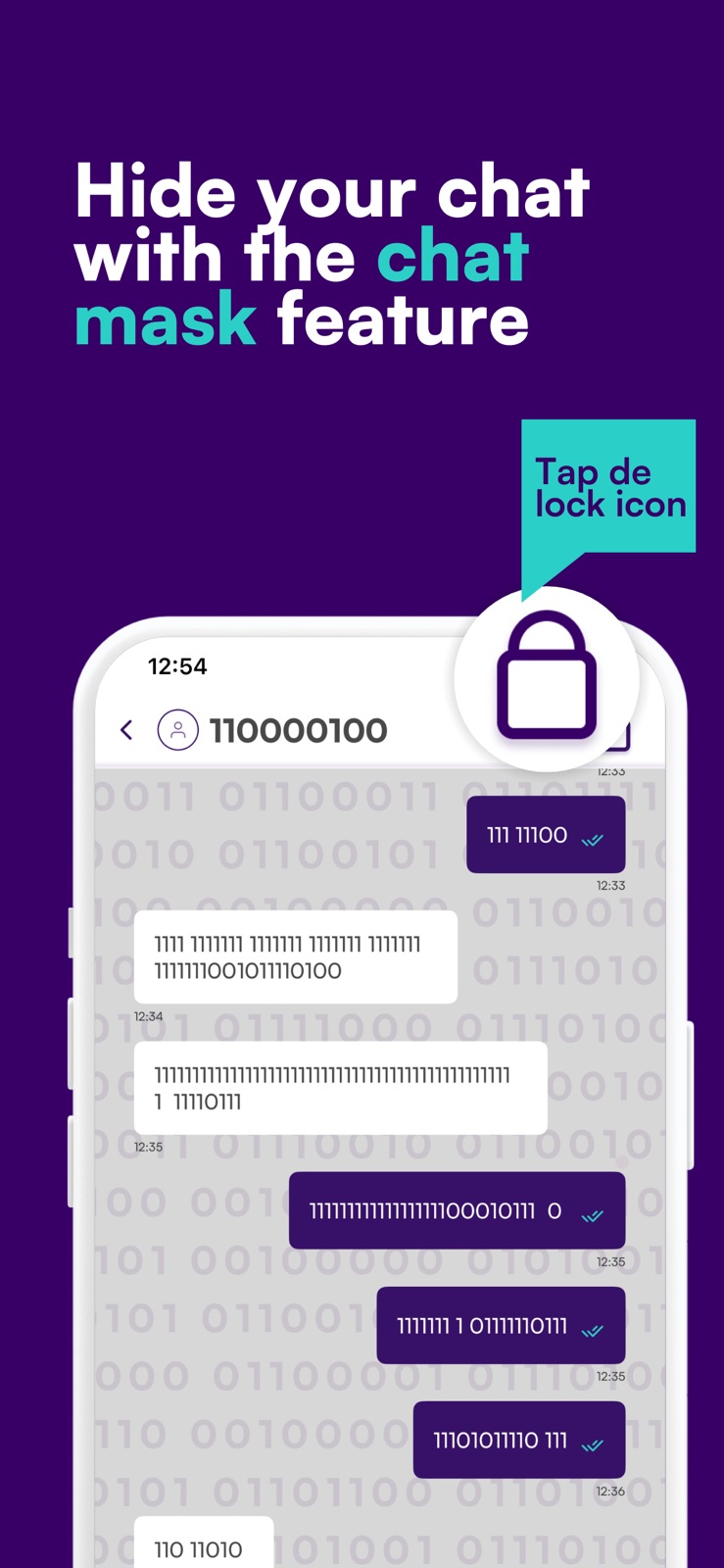 RueChat - Secure messaging iphone screenshot 3