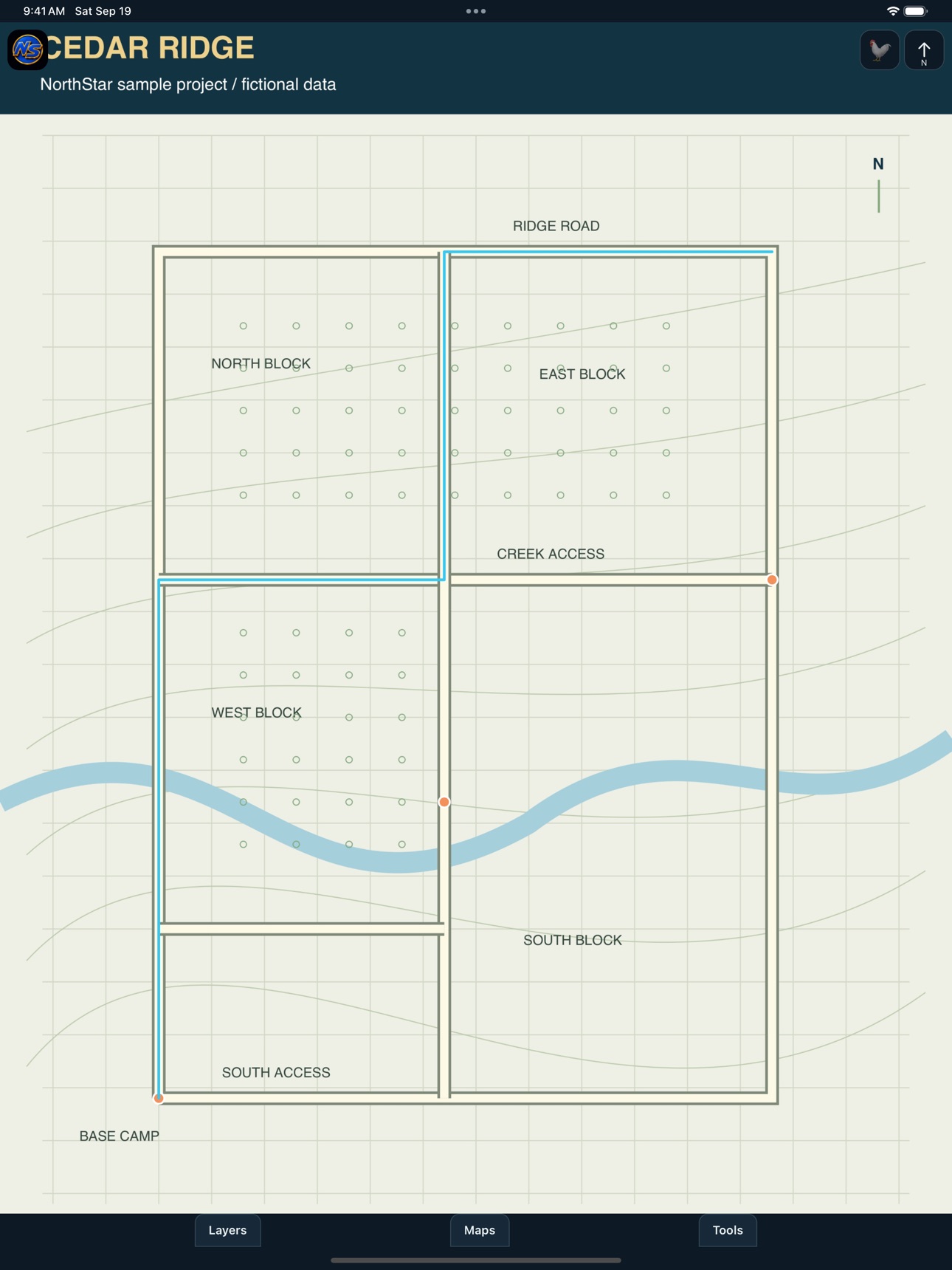 Screenshot 2 of NorthStar Production Maps