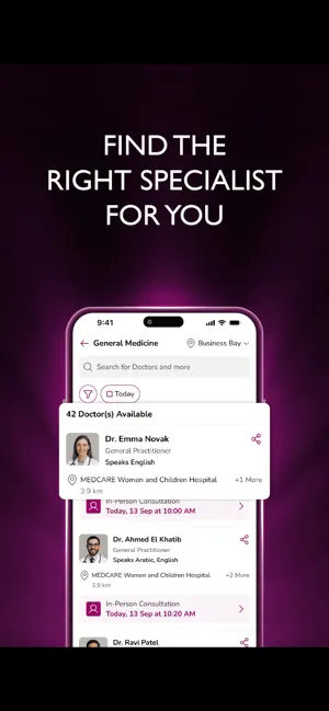 myMedcare iPhone screenshot 2