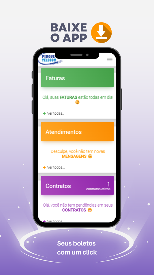#2. ParqueNet Telecom App Cliente (iOS) 由: Sims Beneficios