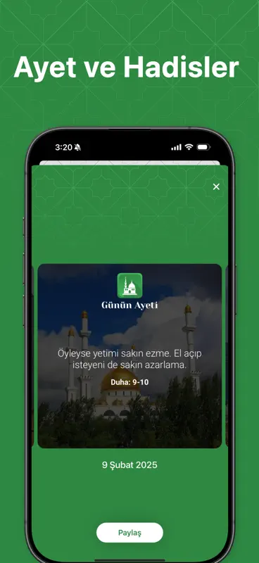 Namaz Vakitleri: Alarm & Kıble screenshot 8 of 10
