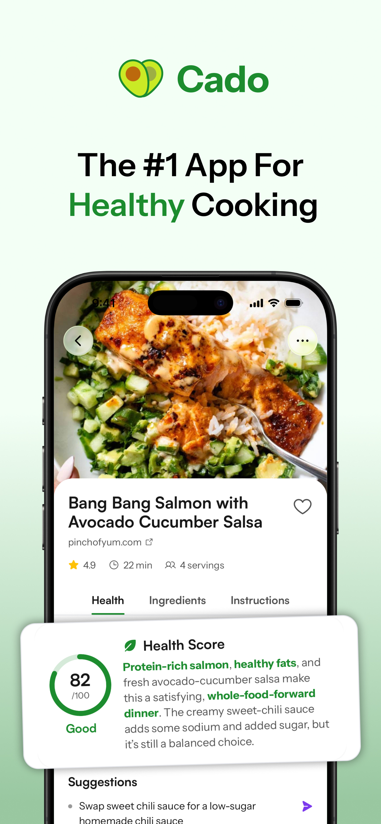 Cado: Import & Score Recipes