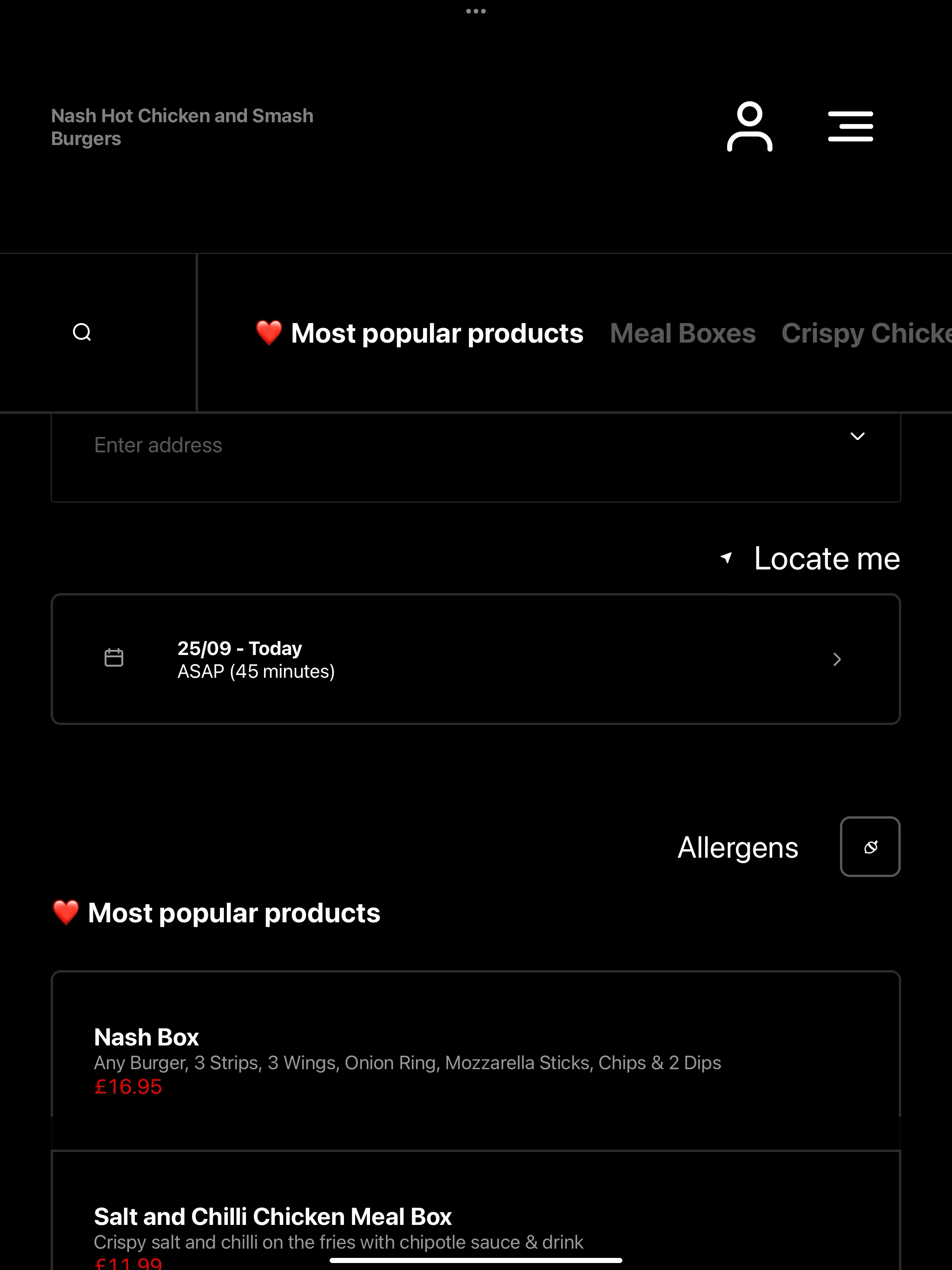Nash Hot Chicken and Smash Bur screenshot 7
