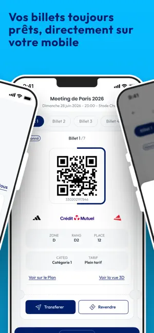 ATHLÉ Tickets iPhone screenshot 2