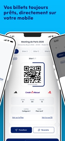 ATHLÉ Tickets iPhone screenshot 2