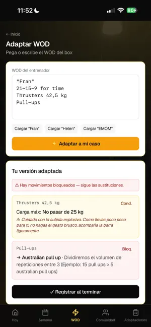 FisioFit App screenshot 1