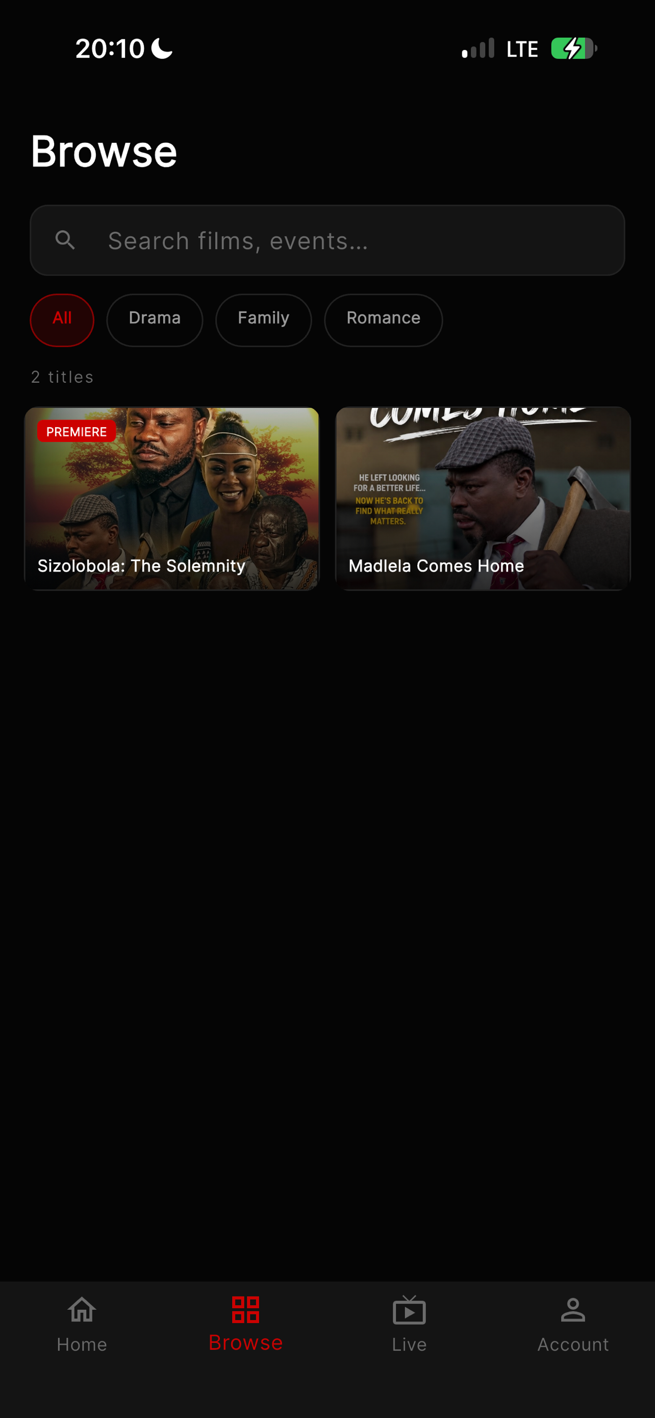 Africin screenshot 2