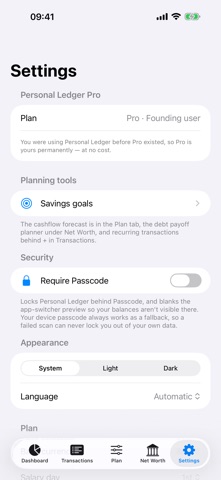 Personal Ledger Screenshot 5 of 10