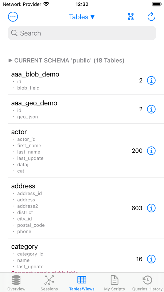 #1. MySQL Mobile Client (iOS) 게시자: Filippo Maguolo