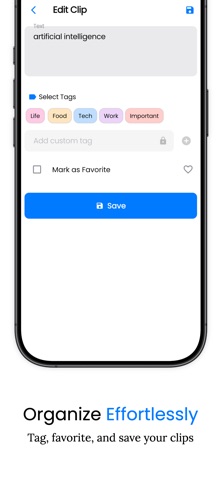 Clipboard Manager: ClipSync iPhone screenshot