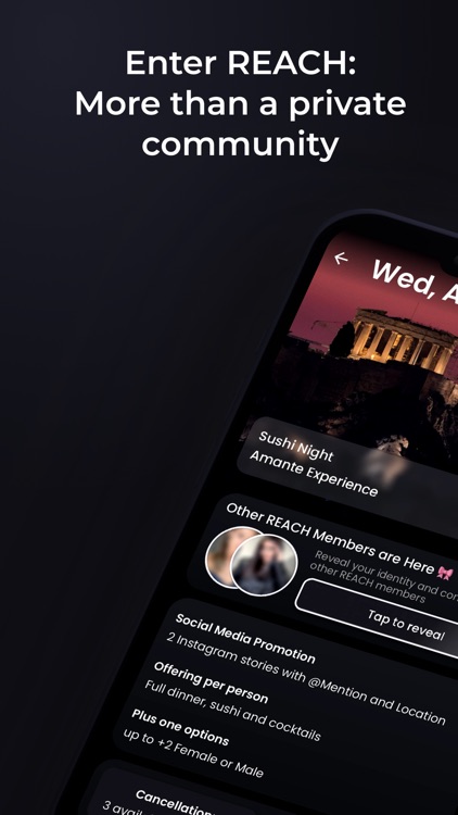 REACH: Private Community