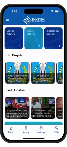 Inkindo Connect iPhone screenshot