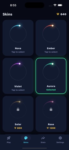 Neonaut: Neon Orbit Arcade iPhone screenshot