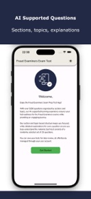 Fraud Examiners Exam Prep Test screenshot