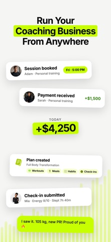 ProCoach for Personal Trainers Screenshot 1 of 8