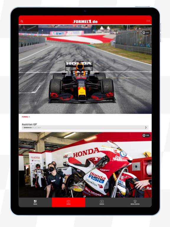 Formel1.de iPad screenshot 4 - Sports app