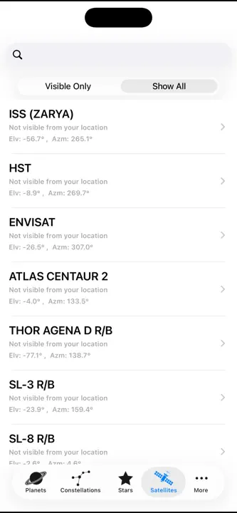 Star & Planet Finder: Screenshot 4 von 5