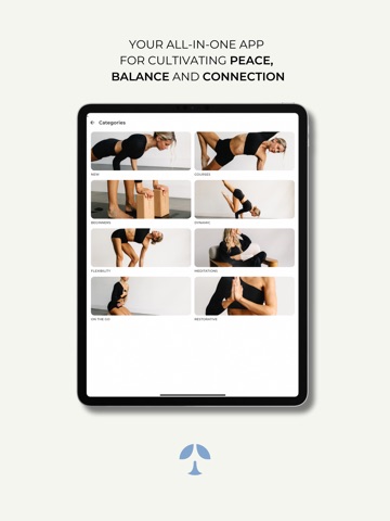 Blessed Yoga by Jen Morel iPad screenshot