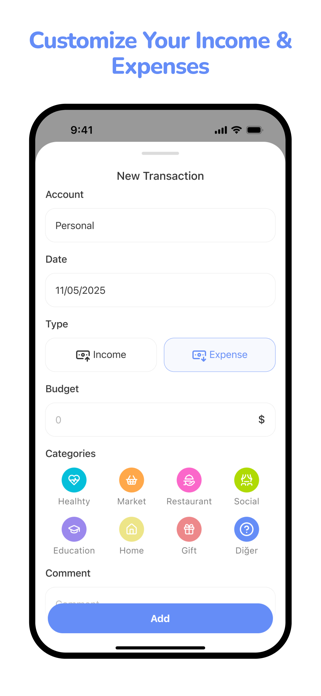 Finance Tracker: Budget Tool Screenshot 2 of 5
